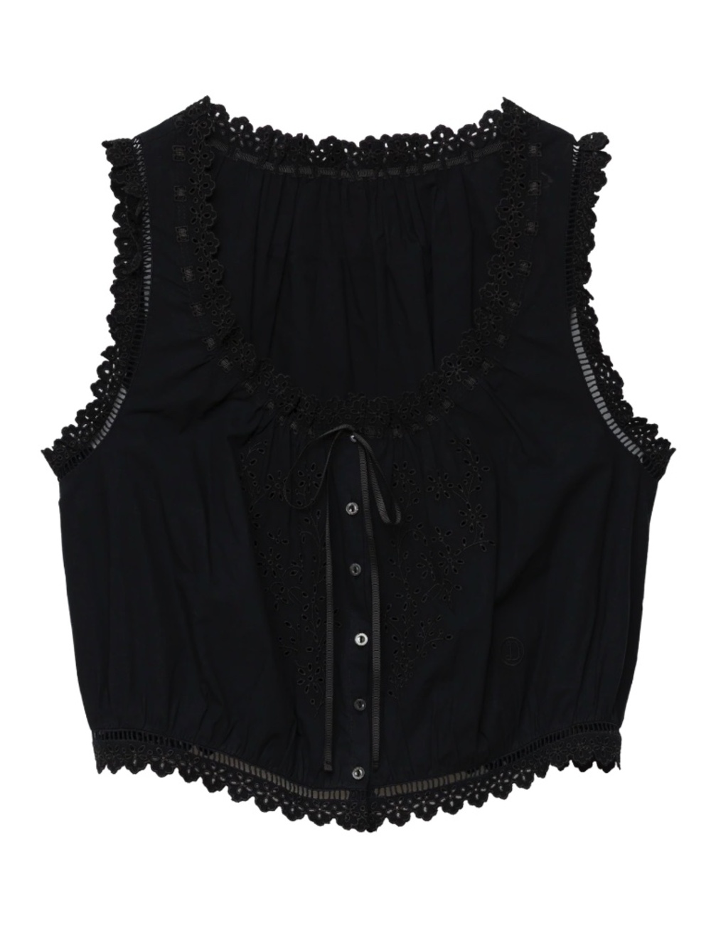 DÔEN Traveler Top, Size XS, in Black - Picture 3 of 15